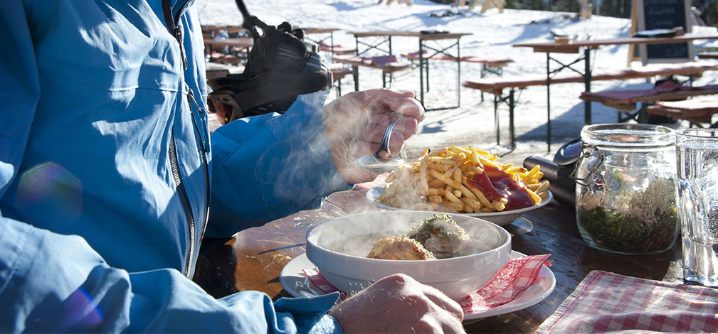 Eating well on the slopes