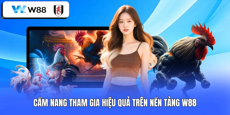 Cẩm nang tham gia hiệu quả trên nền tảng W88 