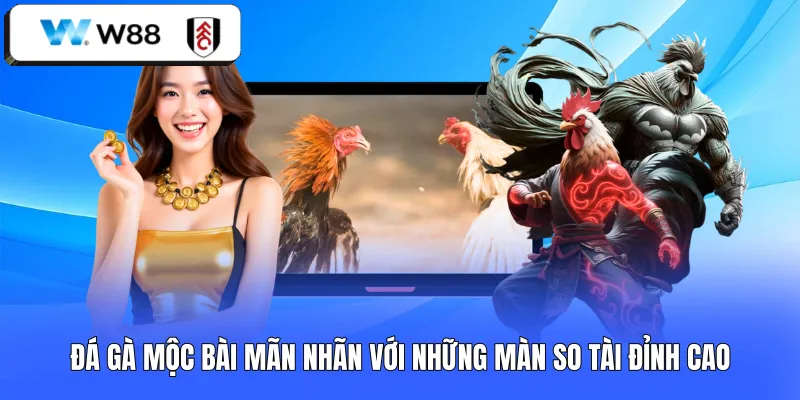 Đá gà Mộc Bài mãn nhãn với những màn so tài đỉnh cao