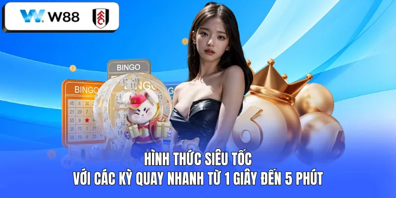 Hình thức siêu tốc với các kỳ quay nhanh từ 1 giây đến 5 phút