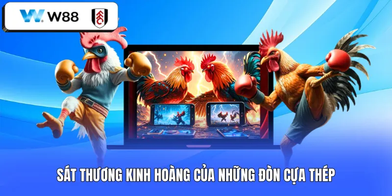 Sát thương kinh hoàng của những đòn cựa thép